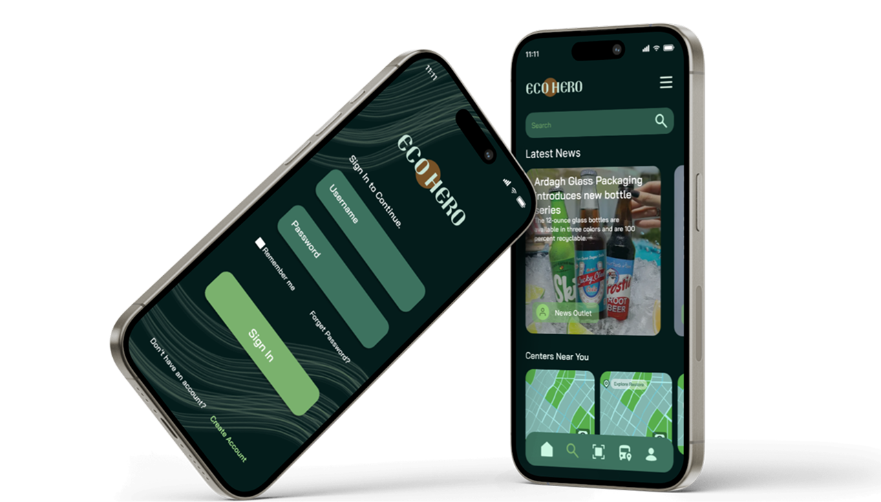 Eco Hero overview screen